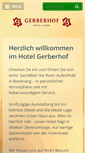 Mobile Screenshot of gerberhof-backnang.com